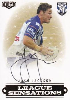 2019 NRL Elite - League Sensation Signature Series #LS03 Josh Jackson Front